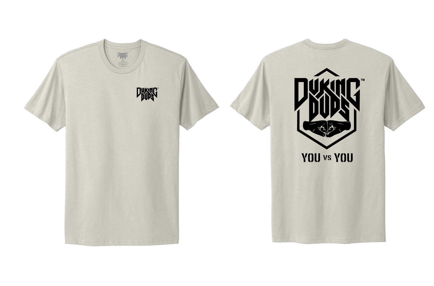 Duking Duds - You vs You - Sand Tee