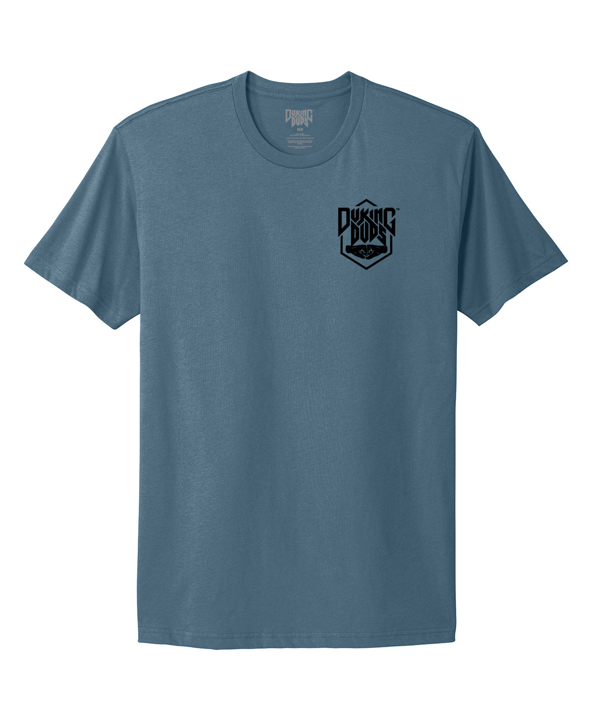 Duking Duds - Logo - Washed Blue Tee